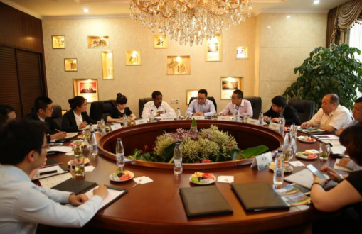 埃塞俄比亚驻沪总领事参访杭州,大名控股、博