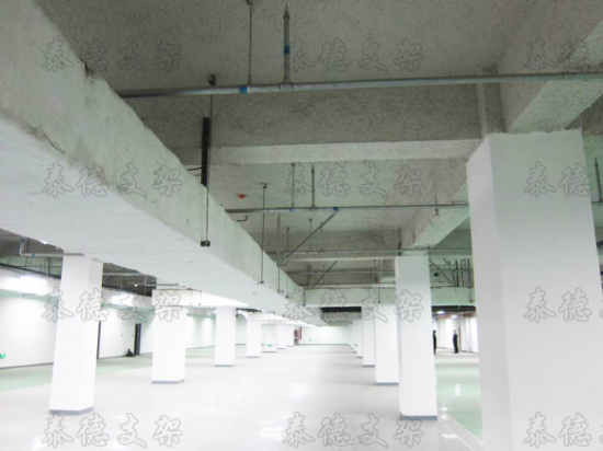 泰德抗震支架北京丰台区中铁商务广场项目顺利