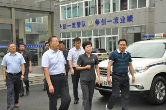 阜阳市委巡察组和省高院纪检组到太和法院检查